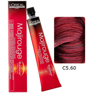L’Oreal Tinte Majirouge C5.60 Castaño Claro Rojo Profundo 50ml