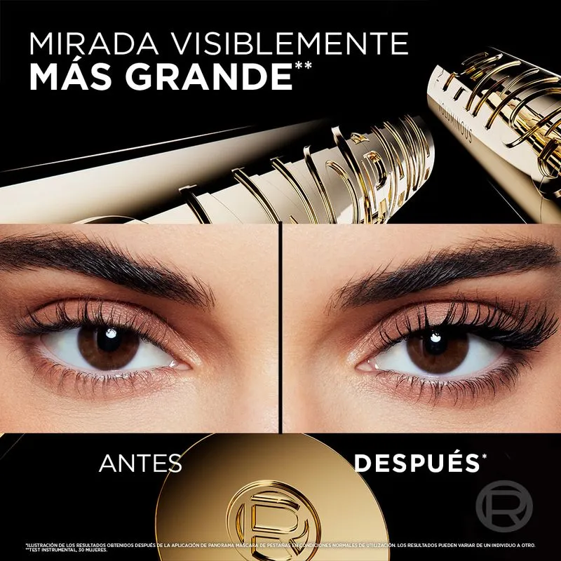 Máscara de pestañas L’Oreal París Panorama Black - Imagen 7